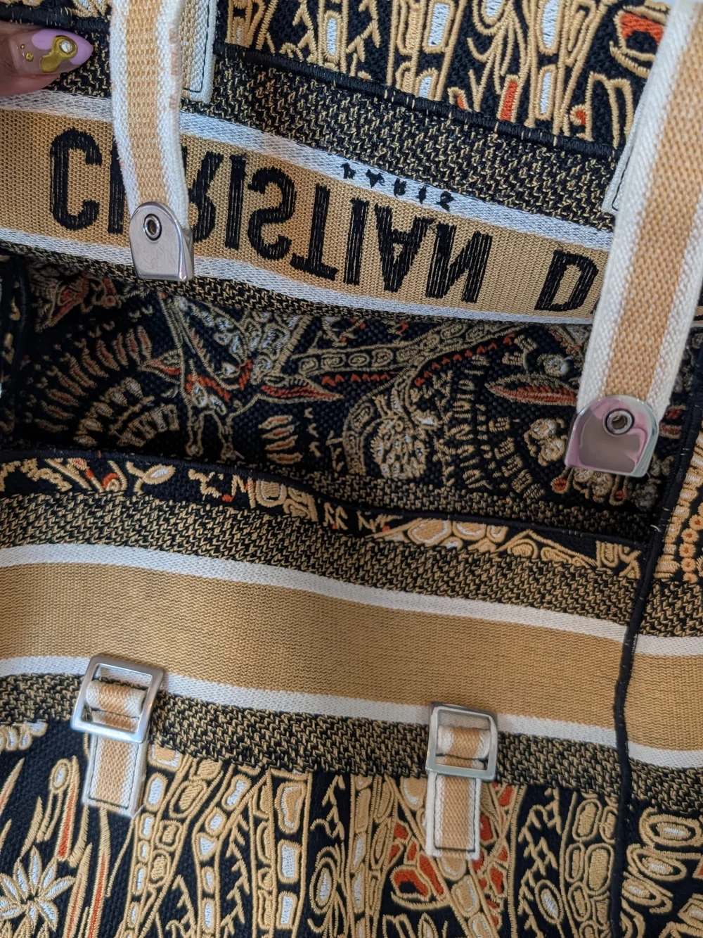Dior Animals Giraffe Diorcamp Messenger Bag